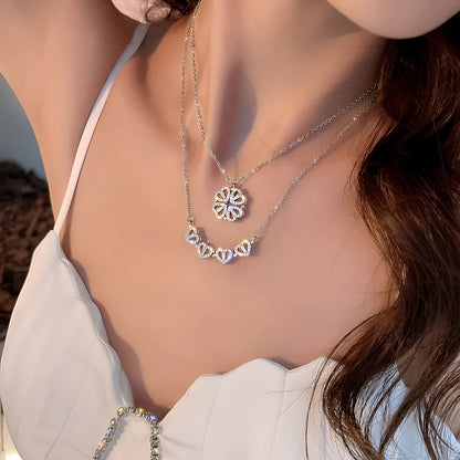 Collar Trébol de Corazones